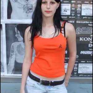 Hardset dámské tílko "A-Orange"-0