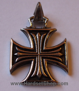 Chirurgická ocel "Maltézský kříž 2,7cm" -0