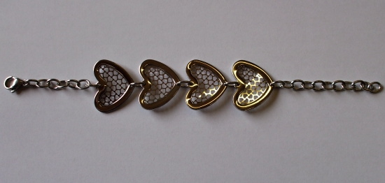 Chirurgická ocel náramek "STHC3"-5645