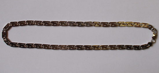 Chirurgická ocel řetěz na krk "PCVC"-5704