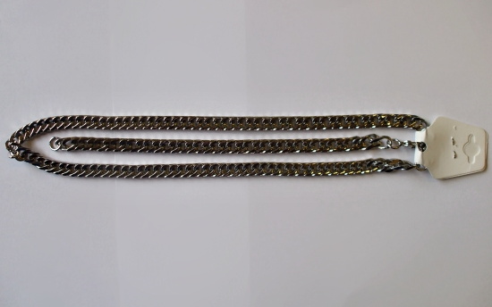 Sada řetěz + náramek z chirurgické oceli "PNZRM"-5689