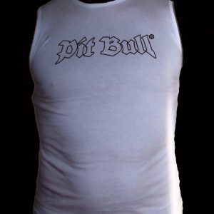Pit Bull triko bez rukávu "White"-0