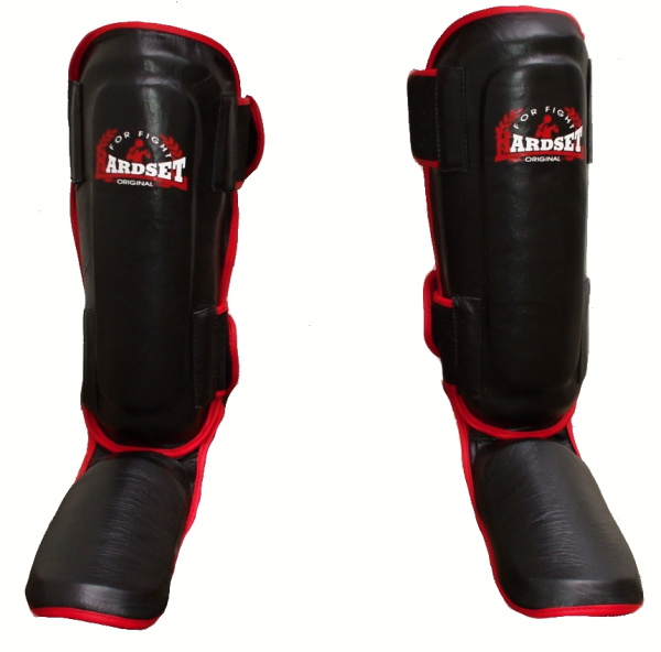 Hardset holenní chrániče s nártem "Kožený"-6159