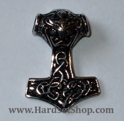 Chirurgická ocel přívěšek "Thor Hammer-3.2cm"-0