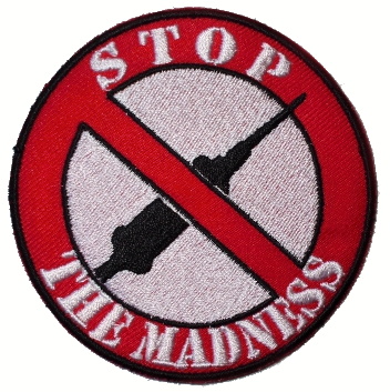 Nášivka Stop The Madness-0