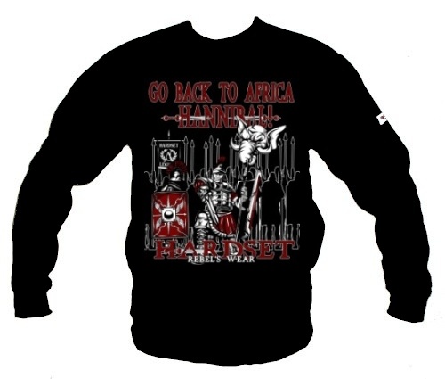 Mikina Hardset - Go back to Africa Hannibal!-0