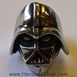 Chirurgická ocel prsten "Darth Vader"-0