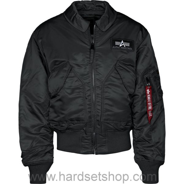 Alpha Industries Bomber CWU BLACK-0