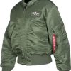 Alpha Industries Bomber CWU "OLIVE"-7164