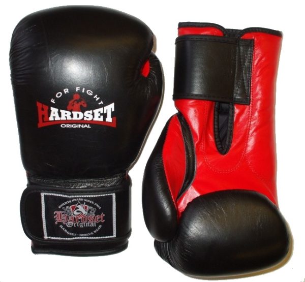 Boxerské rukavice Hardset "Kůže" 18oz-0