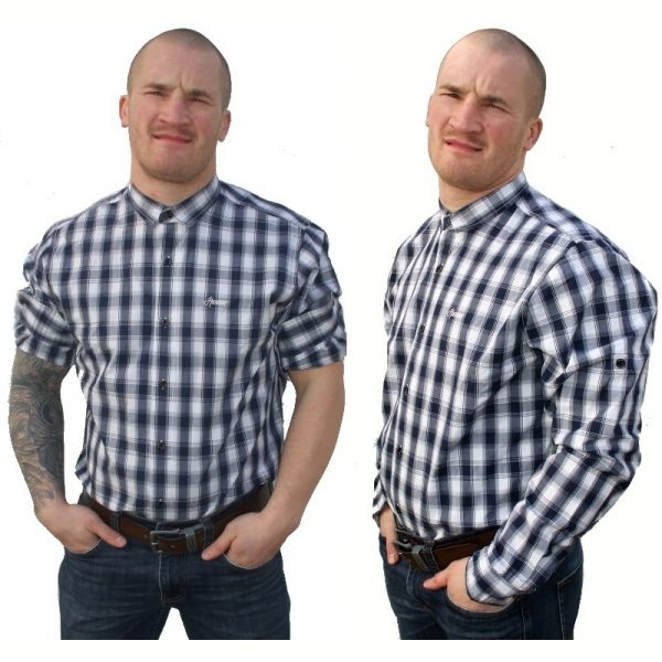 Hardset košile Dřevorubec Navy/White